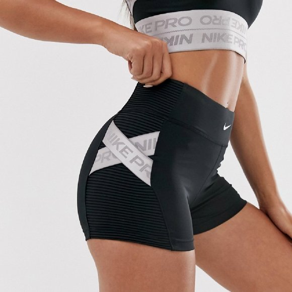 Nike Pants - NEW Nike Pro Tight High Waisted Womens Shorts